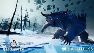 Dauntless ~ Frosty the Snow Owl