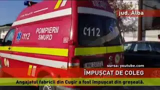Un angajat al fabricii de armament din Cugir, &icirc;mpușcat din greșeală