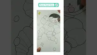 Astronaut - Coloring Videos For Kids & Toddlers