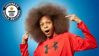 Largest Male Afro - Guinness World Records