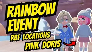 Pink Doris & ALL 3 Rainbow Bouquet Locations! | Heartopia Rainbow Event (Jan26)