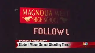 Threatening video posted on social media by Magnolia West students