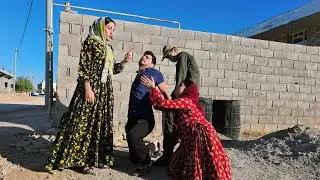 Maryam witnessed with her own eyes the embrace and kiss of Omid and Zahra.