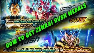 DRAGON BALL LEGENDS - HOW TO GET ZENKAI RUSH MEDALS ?! #dbl #dblegends #dragonballlegends