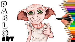 How To Draw Dobby the House Elf from Harry Potter | Learn to Draw  step by step