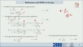 Lec 47 Уравнения магнитодвижущей силы статора и намагничивающего тока асинхронной машины