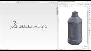 CÓMO HACER UNA BOTELLA CON SUPERFICIES EN SOLIDWORKS CAD BK 40