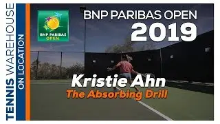 Tennis Drills: Improve with Tips from WTA's Kristie Ahn: Absorbing Drill