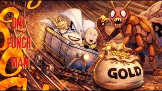 saitama and flashy flash bizarre adventure in monster association | one punch man season 3