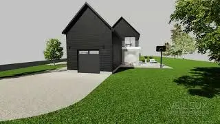 Conception architecturale _ Maison neuve _ VEILLEUX atelier design