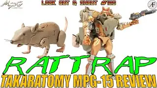 Обзор TakaraTomy MPG-15 Rattrap #Transformers #BeastWars #Rattrap