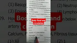 #bodyfluidsandcirculation #neetbiology #sonikabiology #neet #neet2025 #aiims