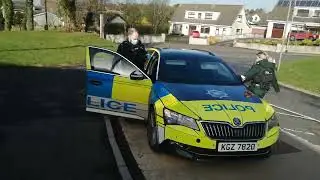 PSNI Stop and Search Northern Ireland Downpatrick police station