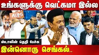 MK Stalin Speech on AIIMS | DMK Parliament Speech | Modi | TR Baalu | Dayanidhi Maaran | A Raja