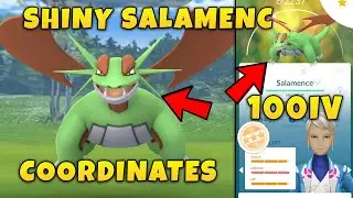 Pokemon Go Salamence Nest Location Coordinates | How to Get Unlimited Shiny Salamence in Pokemon Go
