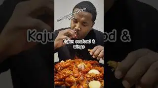 Kajun seafood & wings on 11th street crawfish food review #food #crawfish  #shorts #shortvideo #fyp