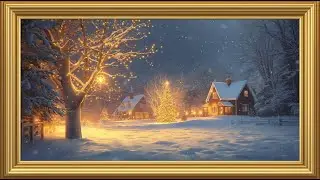 This Snowy 4K Scene Will Transform Your Space Into Pure Christmas Magic