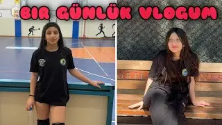 SUDE İLE  BİR G&Uuml;NL&Uuml;K VLOG VOLEYBOL KURSUNA GİTTİİK.!!!!