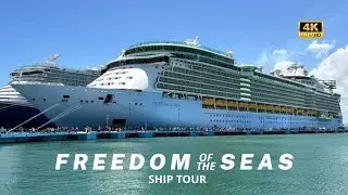 Freedom of the Seas 4k 2024 full ship tour