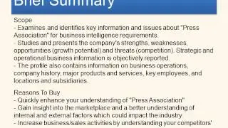 Press Association   Media   Company Profile and SWOT Report - Reports Corner