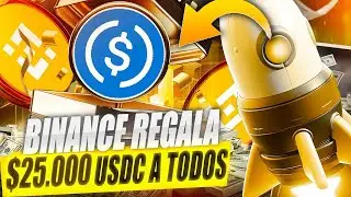 🎄BINANCE REGALA $25.000 USDC GRATIS entre TODOS LOS USUARIOS que HAGAN ESTE EVENTO🎄 EVENTO NAVIDAD