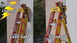 Werner 6 Ft. Type IA Fiberglass Leaning Ladder L6206 Review and Demonstration