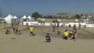 Qatar x Brazil Main Round 2022 IHF Men's Youth Beach Handball World Championship