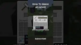 How To Make An Anvil In Minecraft!