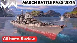 Modern Warships March Battle Pass 2025