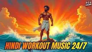 Hindi Workout Music 24/7, Gym Motivation & Training Beats 💪 Fitness Gym Workout Songs