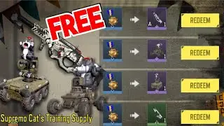 FREE EPIC SHOCK RC & CORDITE WITH SUPREMO CAT SKIN | COD MOBILE