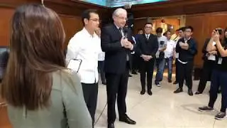 Courtesy Call of Russian Ambassador Igor Khovaev to Manila Mayor Isko Moreno