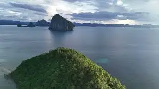 EP274. Wave, Win and Wonder. Flying over Vanilla Beach #elnido #palawan #philippines #travel 