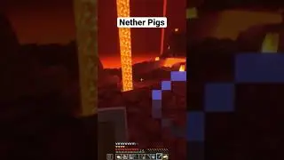 Throwback: Minecraft Nether Pig Causing havoc