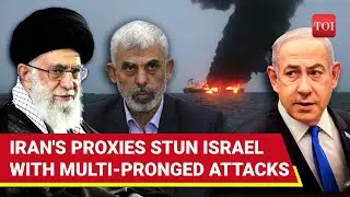 Iran-backed Islamic Resistance & Houthis 'Shock' Israel; New Attack On Haifa, Ship In Red Sea