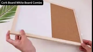 Cork Board White Board Combo