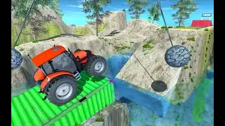 Offered Track game / Impossible Tractor Driving Stunts Simulator