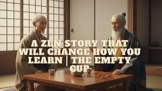A Zen Story That Will Change How You Learn | The Empty Cup #ZenStory #wisdom #lifelesson
