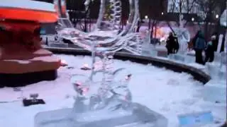 Winterlude Small Ice Sculptures