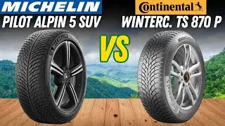Michelin Pilot Alpin 5 SUV против Continental TS 870 P — ЛУЧШЕЕ СРАВНЕНИЕ ЗИМНИХ ШИН ДЛЯ ВНЕДОРОЖ...
