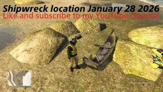 Grand Theft Auto VShipwreck location January 28 2026