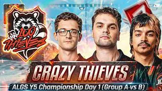 BEST OF CRAZY THIEVES (Verhulst, Genburten & Phony) | ALGS Year 5 Championship Day 1 (Group A vs B)