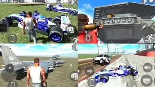 F1 CAR CHEAT CODE + HELICARRIER IN INDIAN BIKES DRIVING 3D GAME  || HELICARRIER IN IBD 3D NEW UPDATE