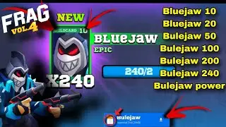 BlueJaw Save data | Frag Pro shooter | Bulejaw unlock #fragproshooter