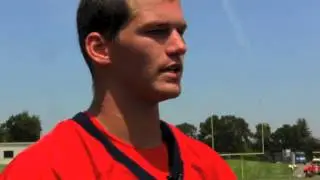 2014 FB Fall Camp post-practice interview - QB Brandon Connette
