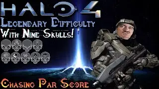 Halo 4 & Halo 3 Chasing Par / Personal Record Scores! With Yours truly! (i see you charlie)