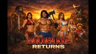 Golden Axe Returns OpenBOR | Full Playthrough with Tyris, Dora and Sara #OpenBORGames #RetroBeatEmUp