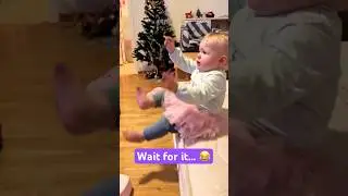 The Slowest Baby Fall Ever?! You&rsquo;ve Got to See This 😂 #Shorts #BabyFall