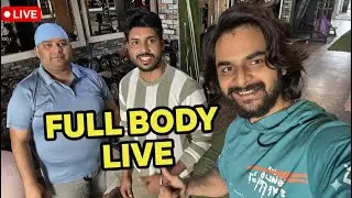 YouTube Live Full body workout 🏋️