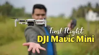 DJI Mavic Mini 2020 |  Learning How to fly drone - First Flight | DJI FLY APP | RKD TRAVELOGUES